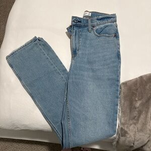 Abercrombie & Fitch Light Blue Straight Leg Jeans